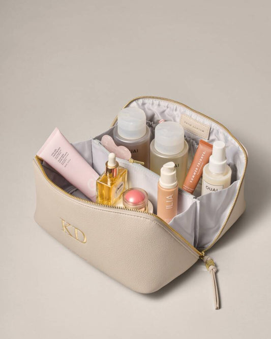 Soho Medium Makeup & Toiletry Bag - Oyster
