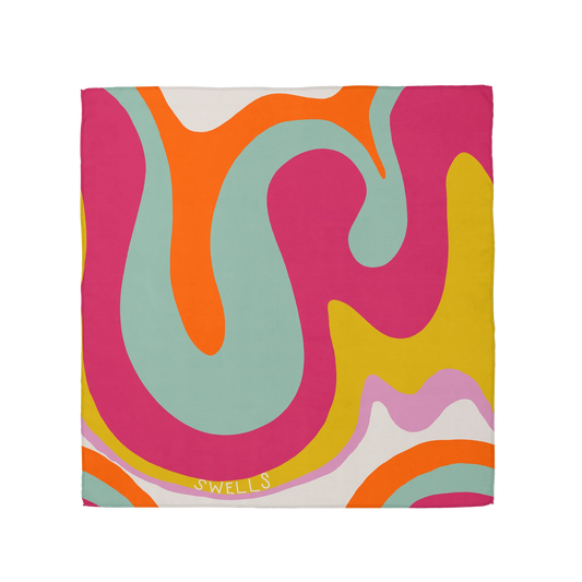 Rad Silk Scarf 36x36"