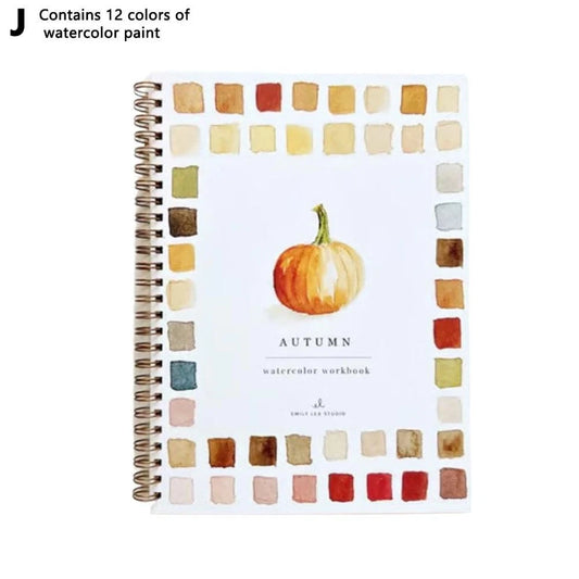 Autumn Watercolor Workbook