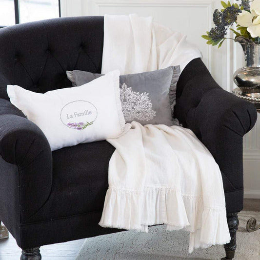 Provence Throw - OFF WHITE
