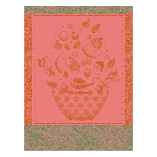 Tea Towel Salade D'ete Red