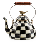 Courtly Check 3 Qt Tea Kettle with Bird