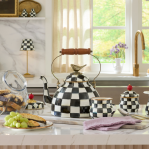 Courtly Check 3 Qt Tea Kettle with Bird